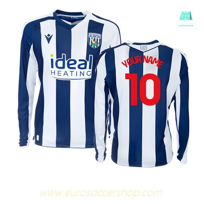 2025-2026 West Brom WBA Home Shirt LS (Your Name)