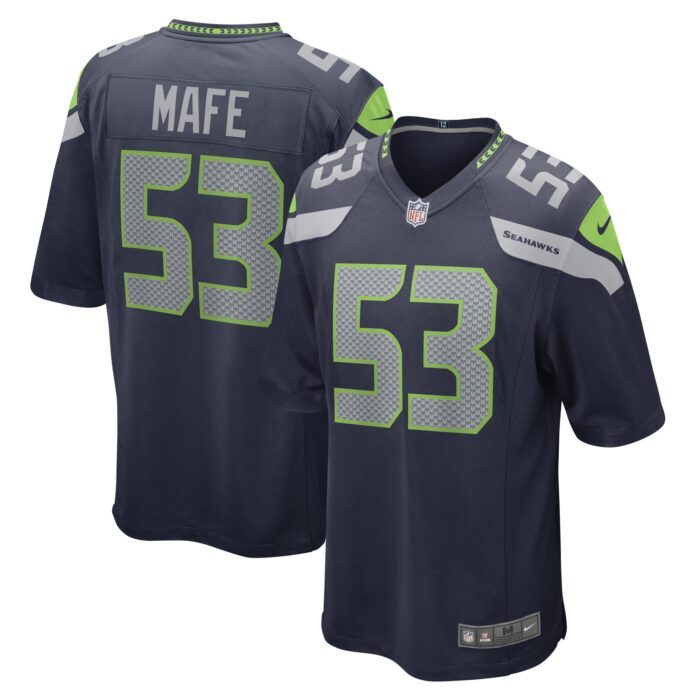 None Men's SEA Seahawks Sleek Official Jersey Game Day Wear