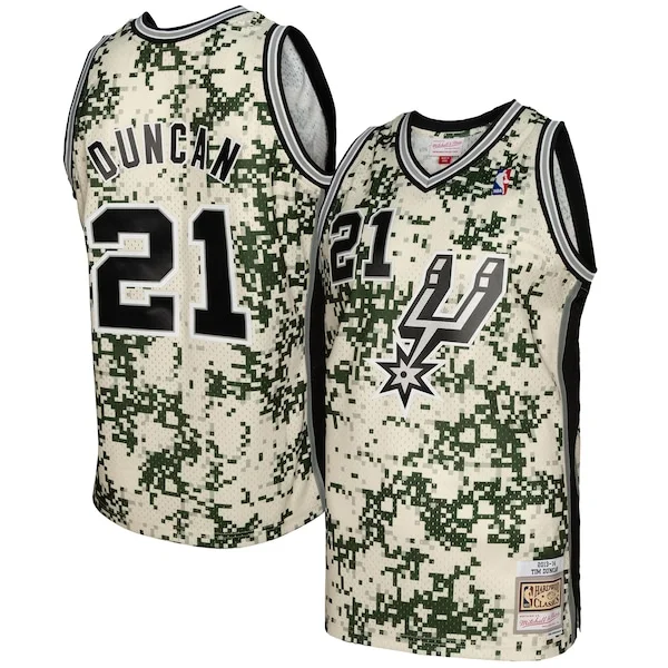 Tim Duncan SAS Official Swingman Jersey - Authentic - Licensed Product