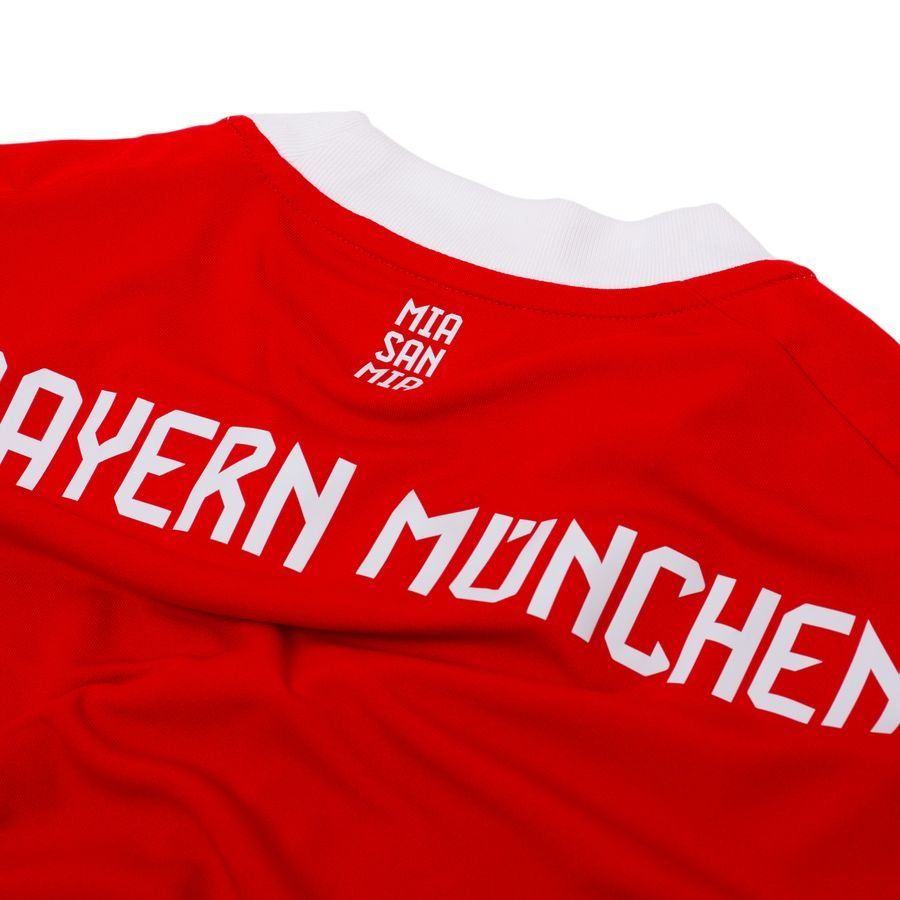 Bayern München Home Shirt 2025/26 Kids Long Sleeves Supporter Version