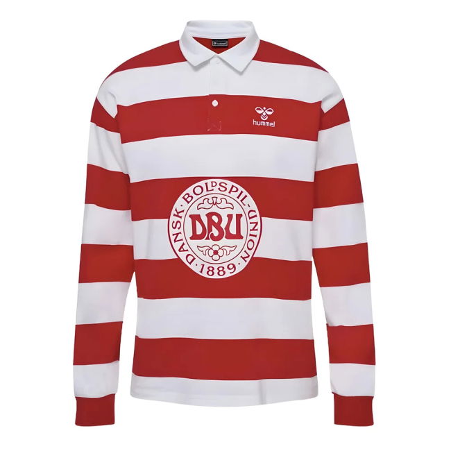 2024-2025 Denmark Soccer Team Home Jersey