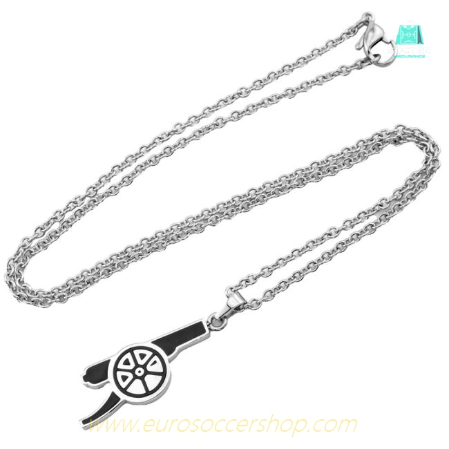Arsenal FC Colour Cannon Pendant & Chain
