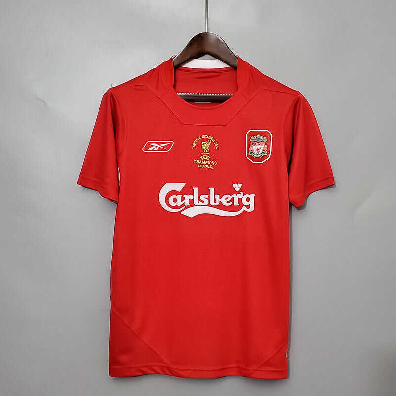 Cheap 2004-2005 Liverpool Home Champions League retro kit