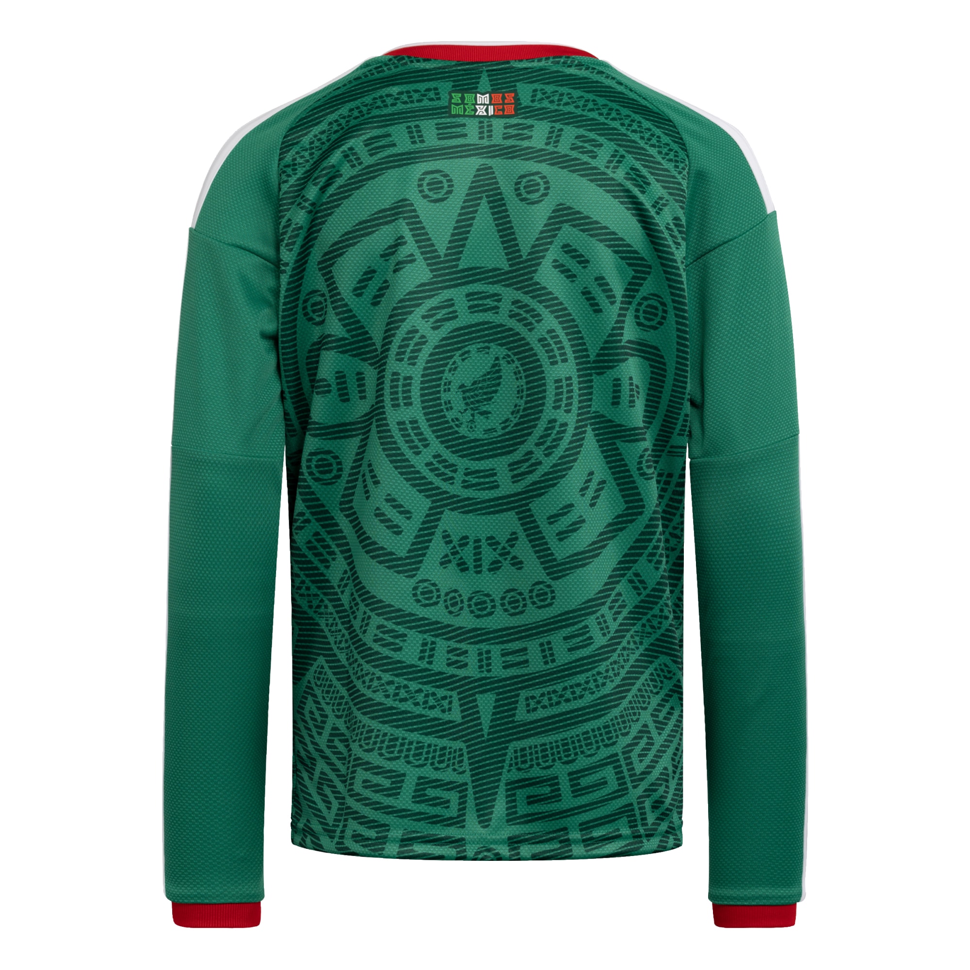 [JED] Mexico National Team Youth 2026 Home Replica Long Sleeve Jersey - Green