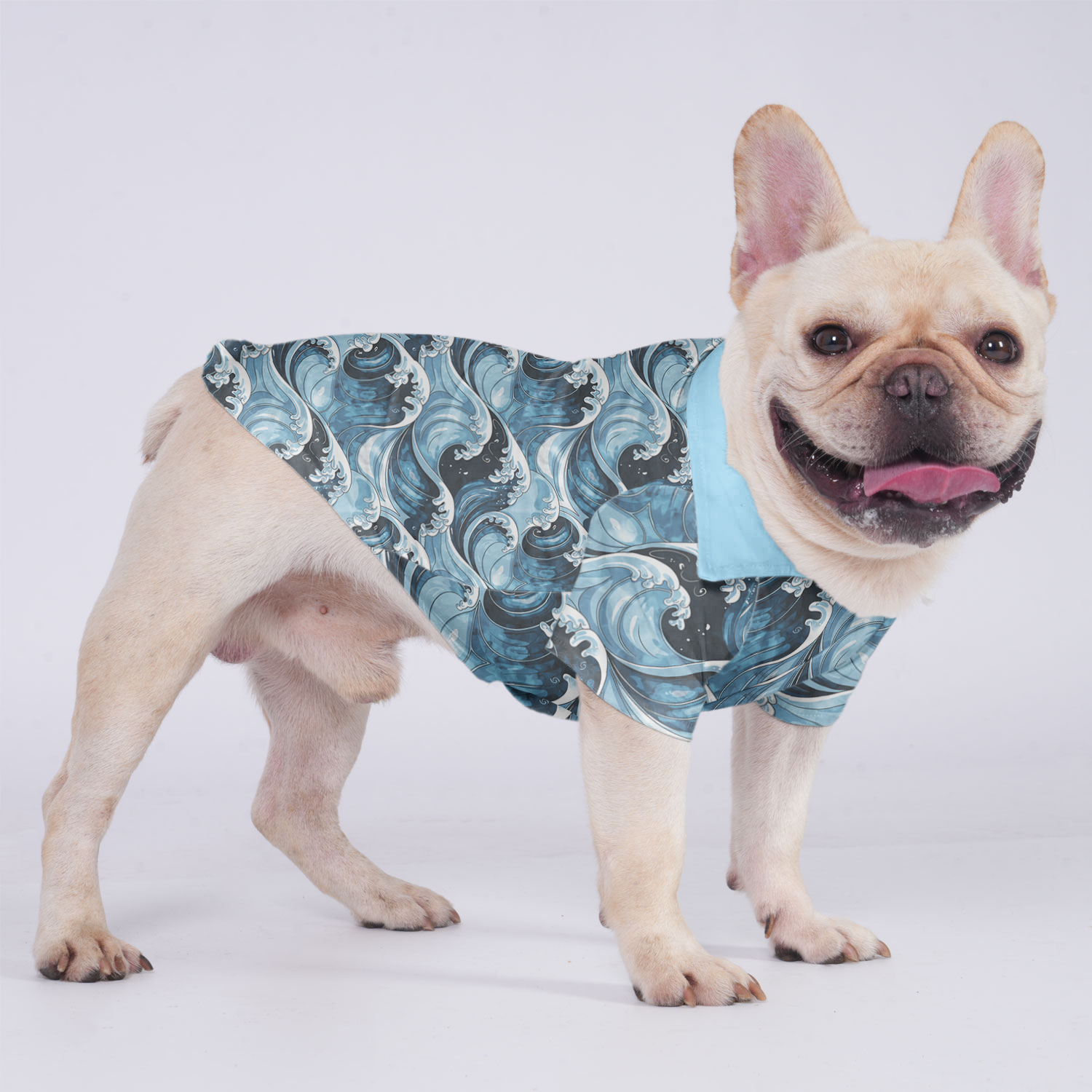 Minimal-Aesthetic Scout - Hawaiian Shirt For Frenchies for Street Style