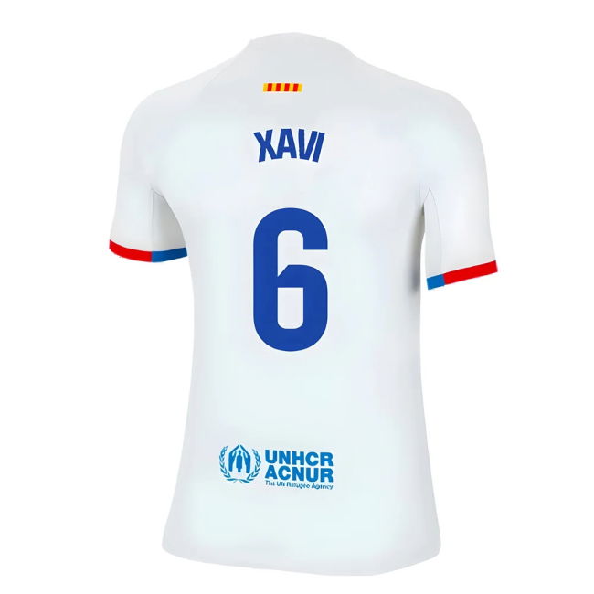 Camiseta Barcelona Niños Visitante 2023-2024 - Alta Calidad - Xavi 6