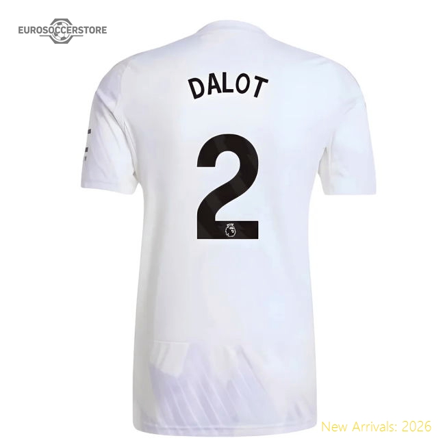 Superior 2025-2026 Man Utd Away Shirt (dalot 2) - Match Day Jersey