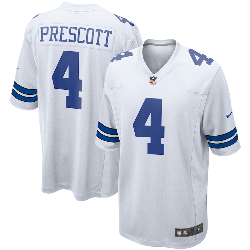 None Dak Prescott MVP Candidate DAL Cowboys Authentic Jersey