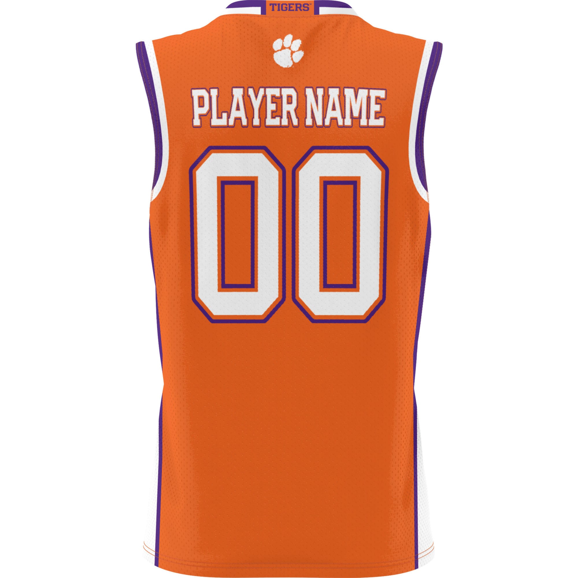 [NJP] Clemson Tigers GameDay Greats Youth NIL Pick-A-Player Lightweight Women's Basketball Jersey - Orange