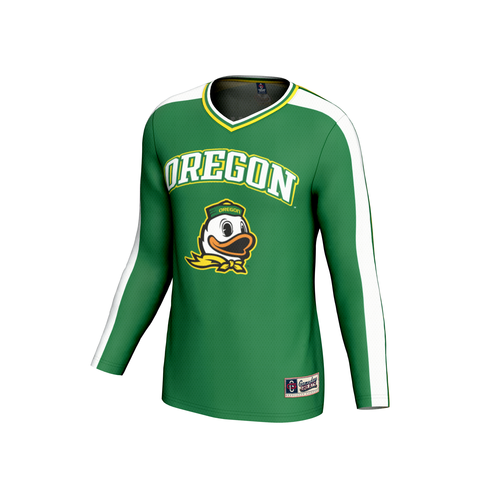 [DDG] Oregon Ducks GameDay Greats Unisex NIL Pick-A-Player Collegiate Women's Volleyball Lightweight Fashion Jersey - Green