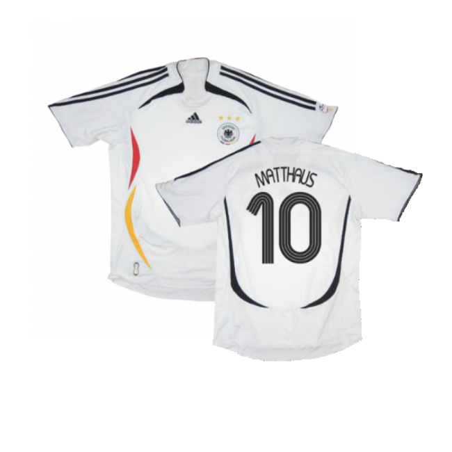 Germany 2005-07 Home Shirt ((Excellent) XL) (Matthaus 10)