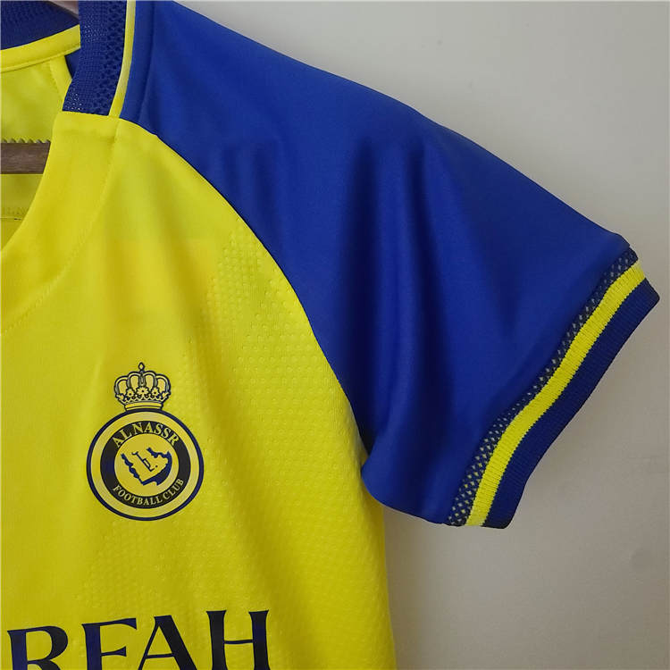 Performance Driven 2223 Riyadh Victory Home Yellow Ronaldo Women's