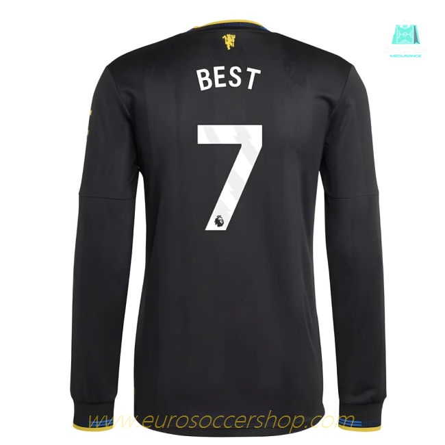 2025-2026 Man Utd Authentic Long Sleeve Third Shirt (Best 7)