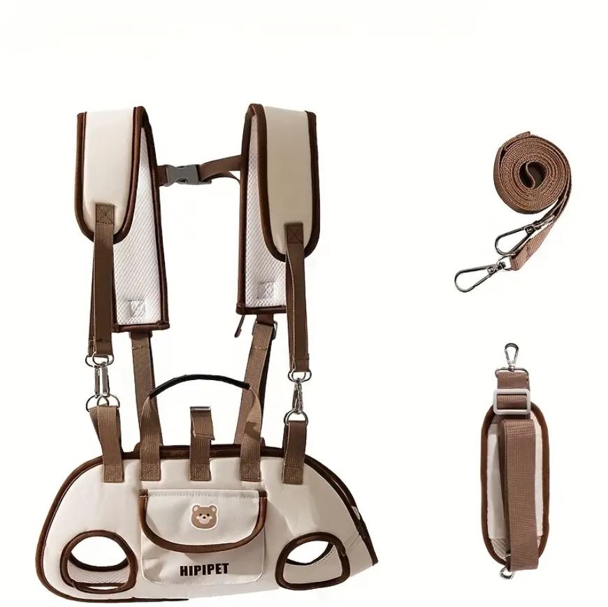 Carrier Backpack – Compact Comfort On The Go Pet Gear | Safe For Paws