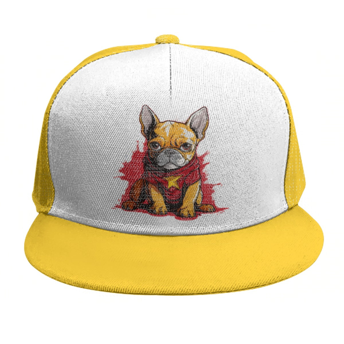 Cozy Dapper Frenchie-emblazoned Unisex Baseball Cap for Fashion Lovers