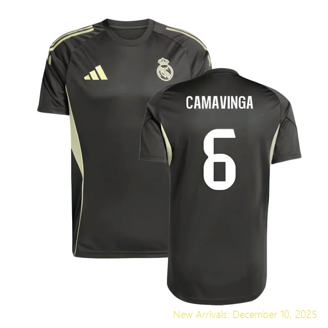 2025-2026 RM Real Madrid Training Premium Jersey (Utility Grey)
