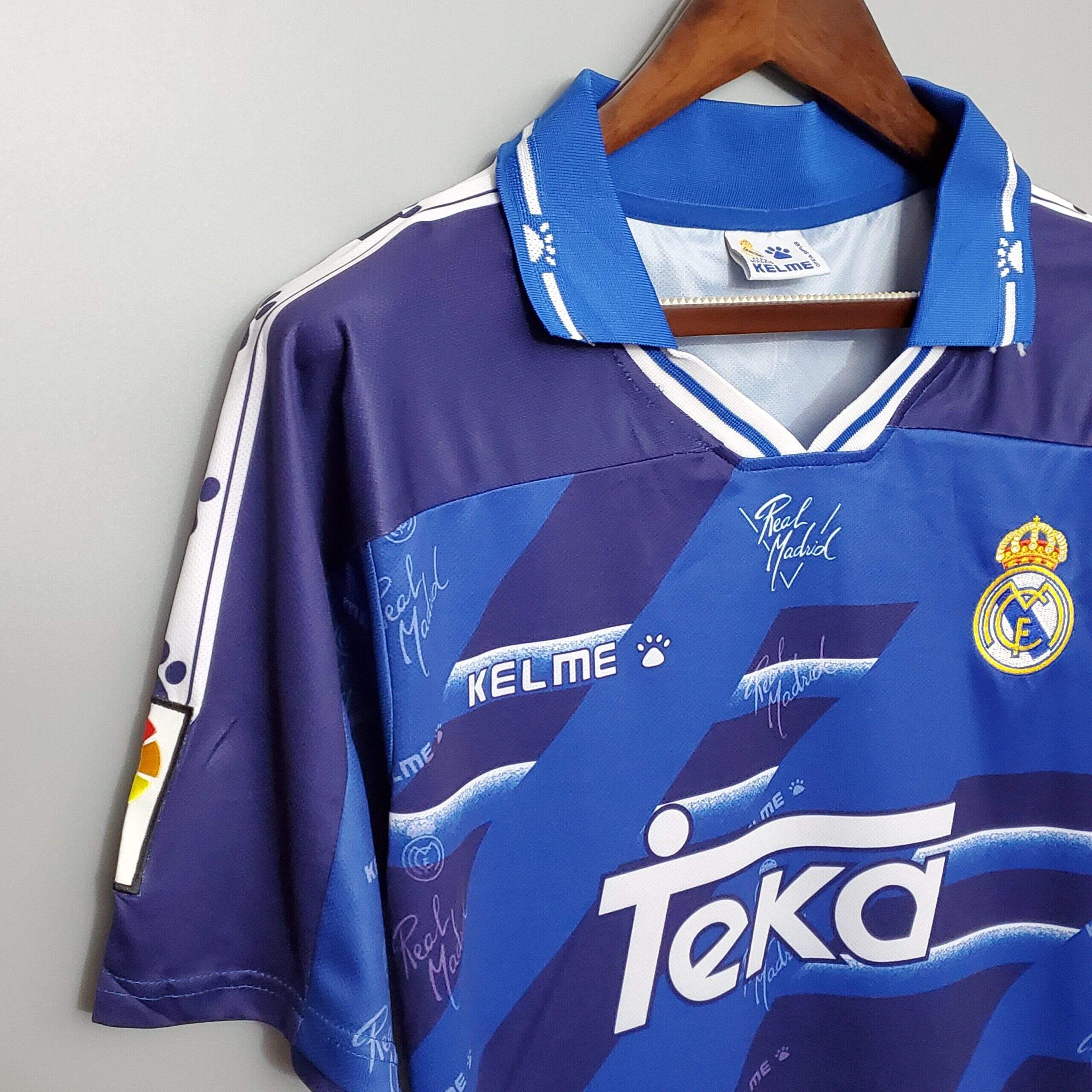 Cheap 1994-1996 Real Madrid away retro kit