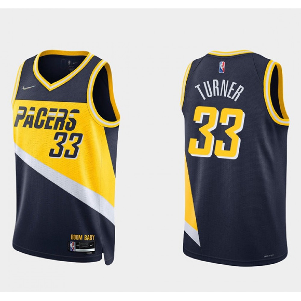 Durable Jersey 33 Navy - City Edition - NBA Collection