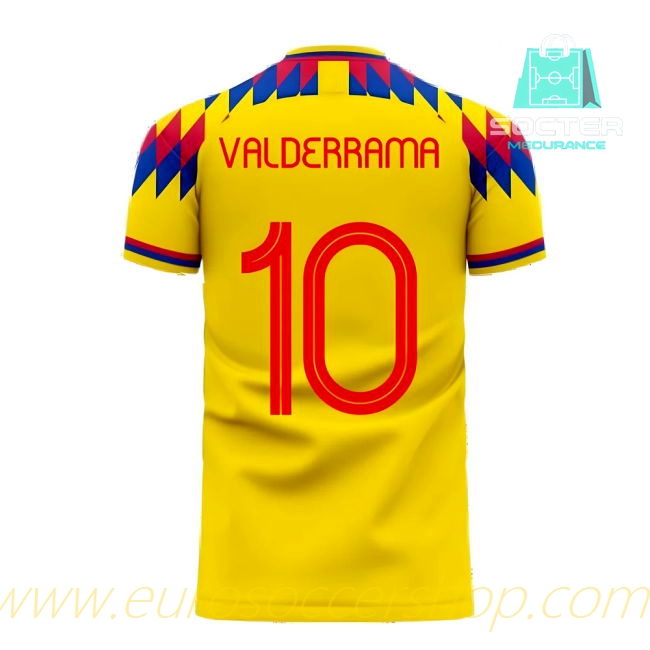 2025-26 Edition Match Quality Colombia Home Libero (VALDERRAMA 10)