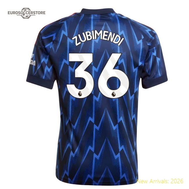 Premium Arsenal Kids Jersey Zubimendi 2025-2026 Aeroready