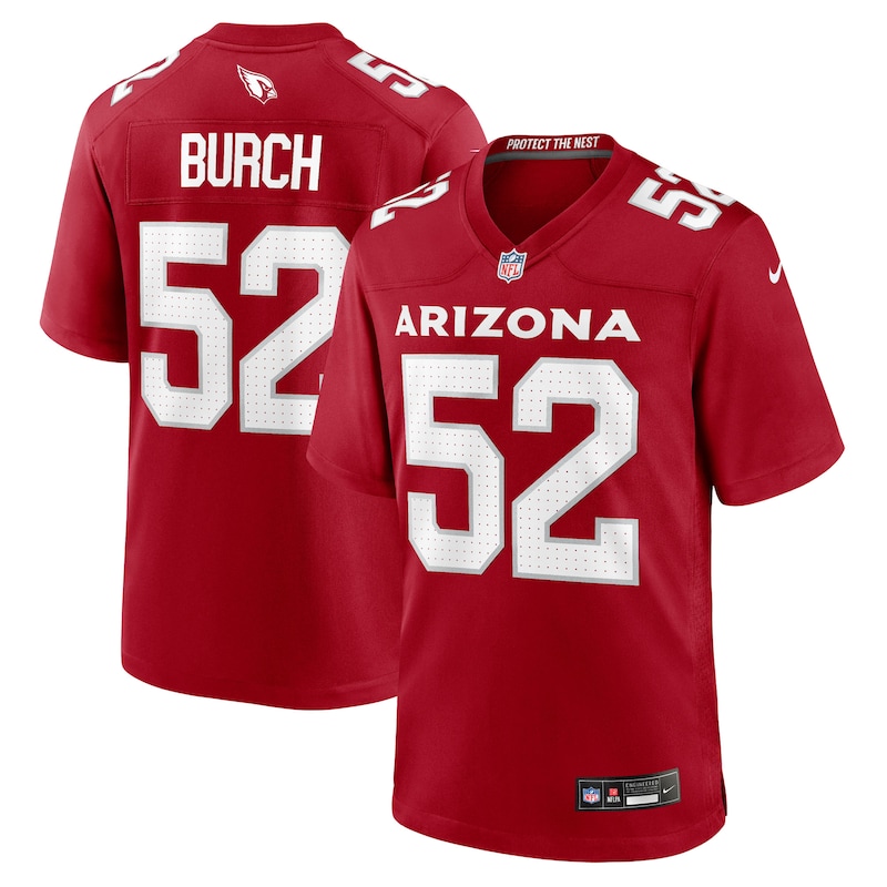 None Jordan Burch Arizona Cardinals Historic Franchise Fan Favorite