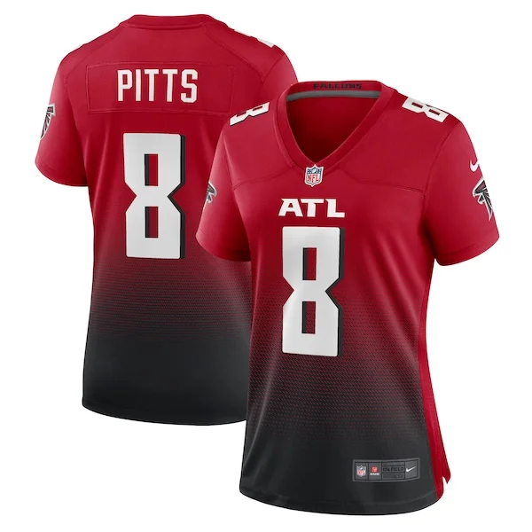 None Kyle Pitts Game Jersey - Red | NFL Player Jersey | NFL Football