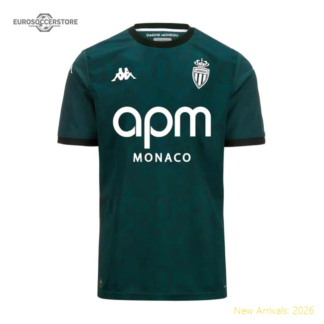 Authentic 2024-2025 As Monaco Away Shirt (Ben Seghir 7)