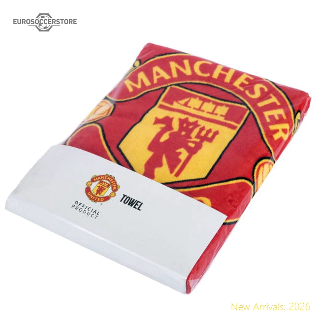 Excellent Manchester United Fc Core Stripe Towel - Authentic Design