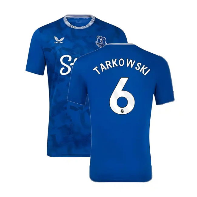 Classic Everton 2024-2025 Everton Home Shirt (Tarkowski 6) for Game...