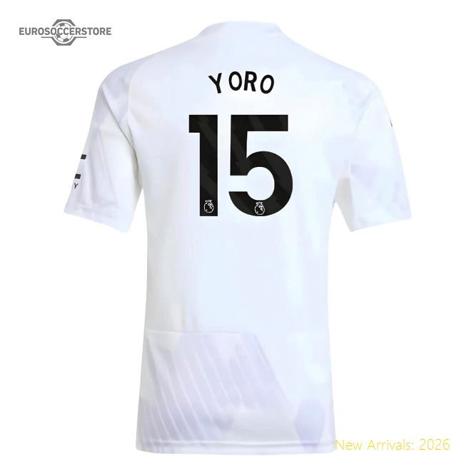 Superior Away Premier League Team Yoro Jersey 2025-2026 Comfortable