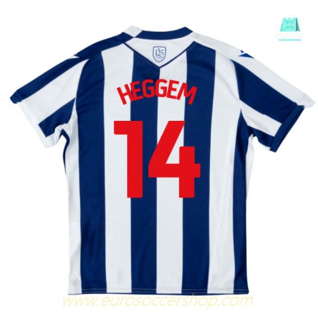2025-2026 West Brom WBA Home Shirt - Kids (Heggem 14)