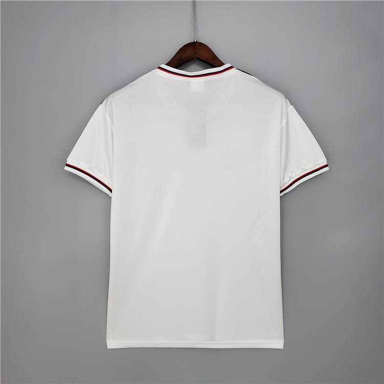 1982 England Home WhiteRed Retro Soccer Jersey Football Shirt -