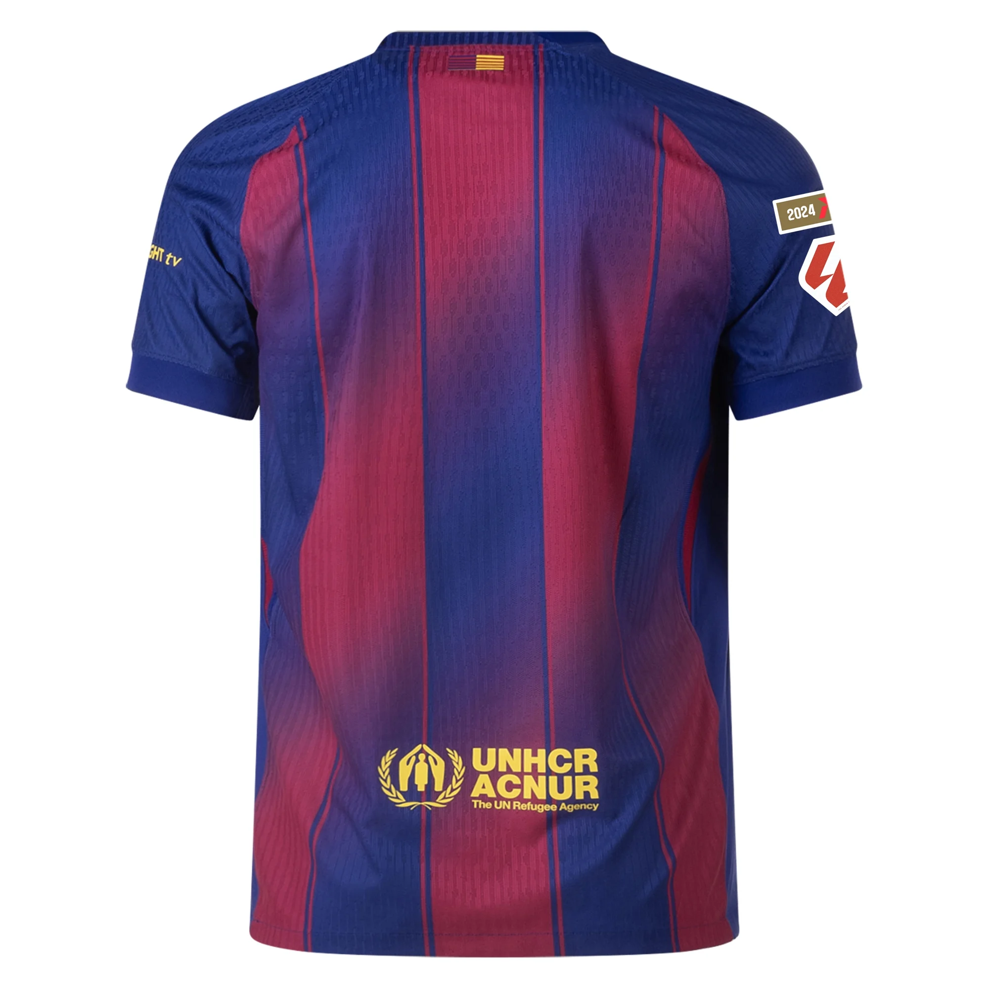 Barcelona Gold) 2025-2026 La  Home Jersey – Authentic Shirt