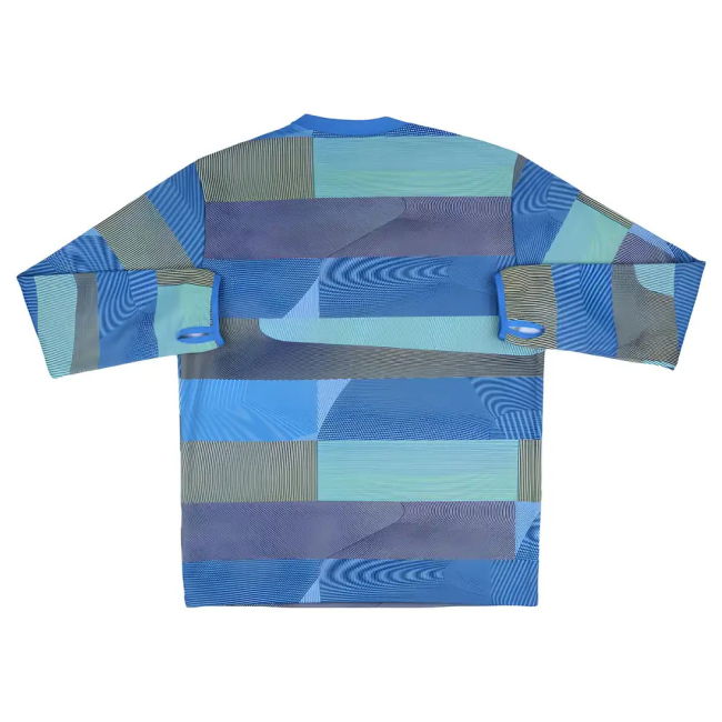 2025-2026 Real Madrid Pre Match Warm Top (Blue)