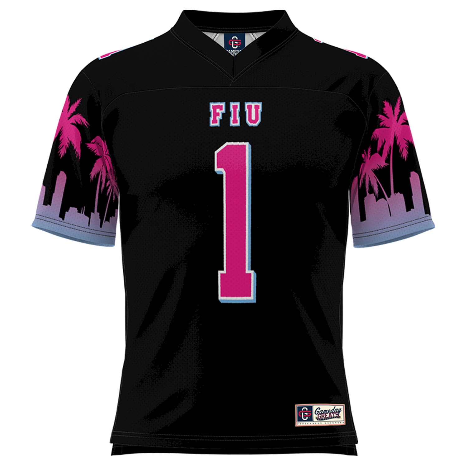 #1 FIU Panthers GameDay Greats Miami Vice 2026/2027 Football Jersey - Black