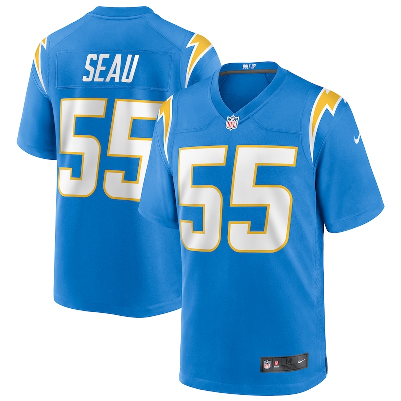 None Junior Seau LA Chargers Stylish Elite Jersey Football Apparel