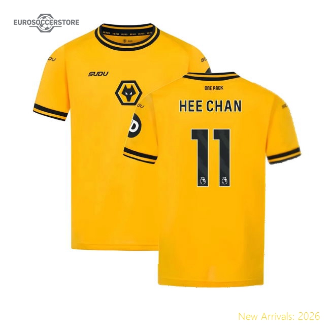 Wolverhampton Wanderers Children 2024 Home Jersey Football Fan Gear