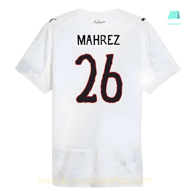 2025-2026 KIDSUPER x Manchester City CWC Authentic Shirt (White) (Mahrez 26)
