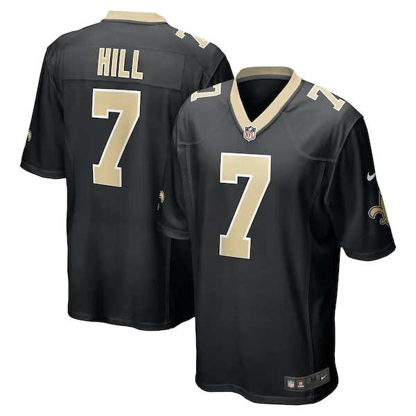New Orleans Saints Game NFL Jersey - Black | Official Football Apparel