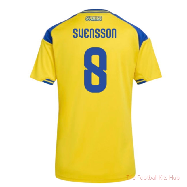 2026-2027 Sweden Home Shirt (Womens) (Svensson 8)