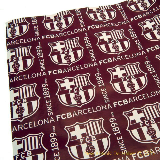 Top Grade Barca FC Barcelona Gift Wrap x 24 - Budget-Friendly