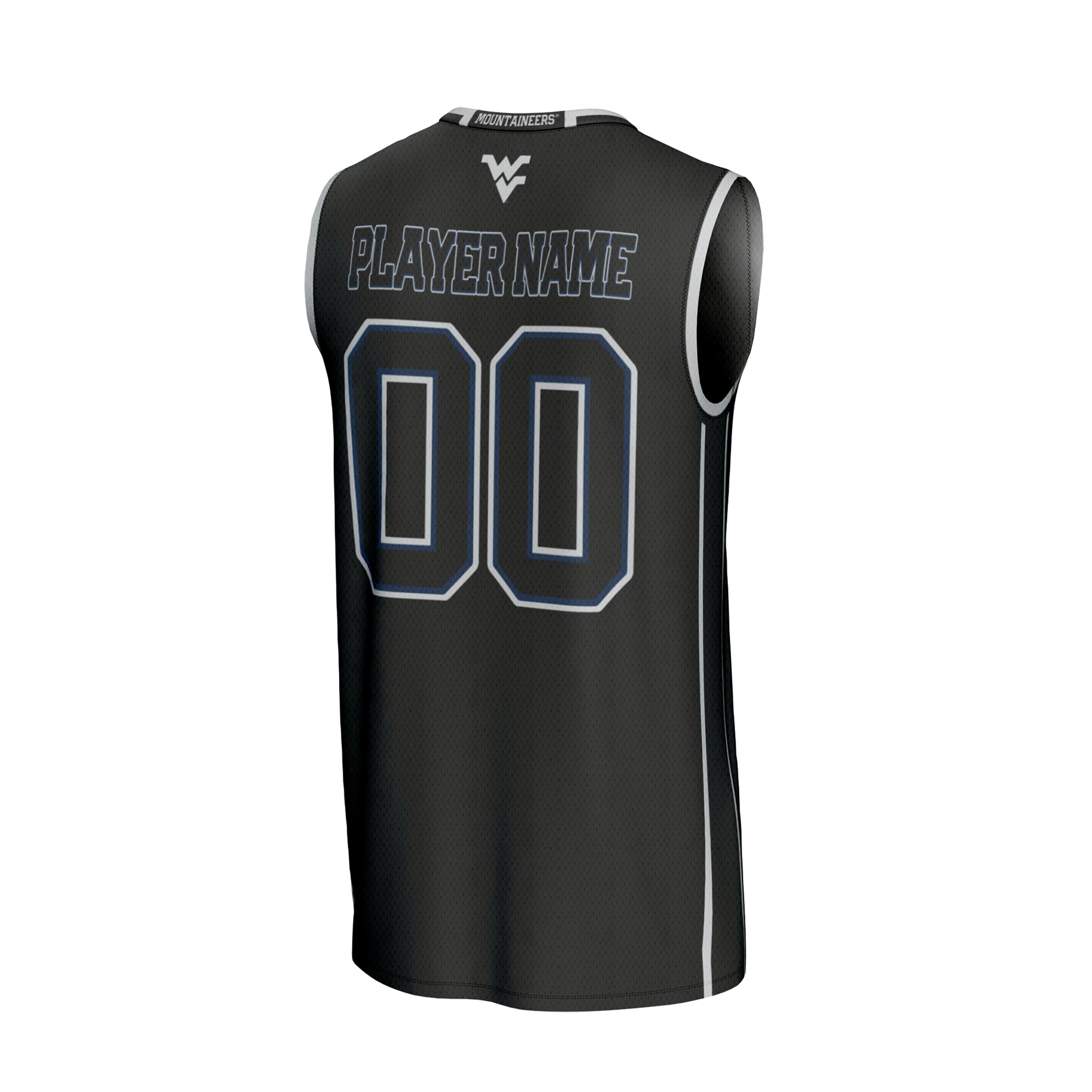 [NJP] West Virginia Mountaineers GameDay Greats Youth Youth Lightweight Collegiate Women's Basketball NIL Fashion Jersey - Black