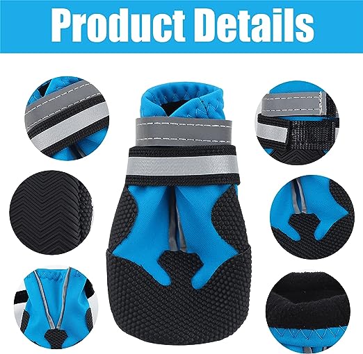 French Bulldog Aquagrip Frenchie Waterproof Shoes Stay Dry And Secure