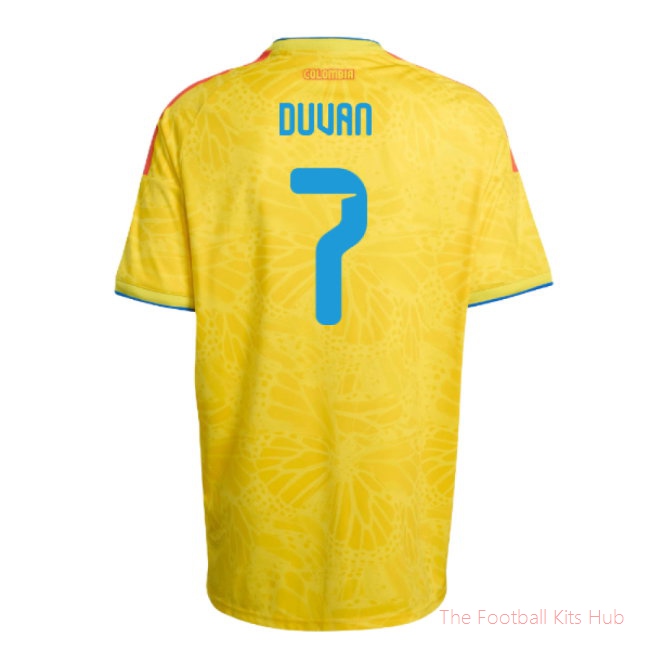 [EFS] 2026/27 Colombia Home Shirt (Duvan 7)