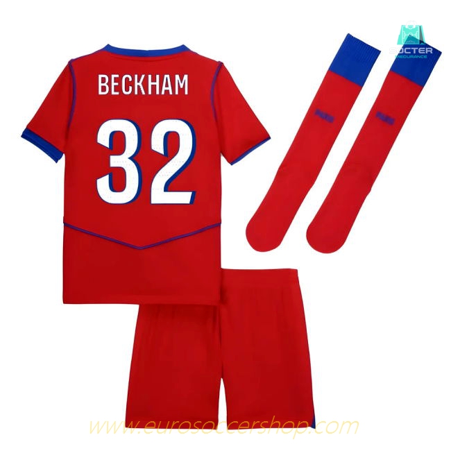 2025-2026 PSG Third Little Boys Mini Kit (Beckham 32)