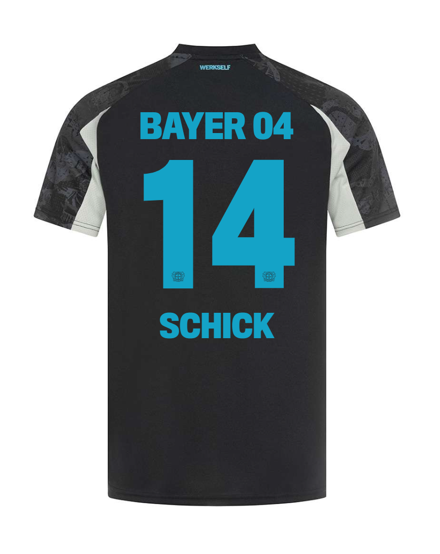Bayer 04 Leverkusen SCHICK 14 Third Football Jersey for the 24-25 Season