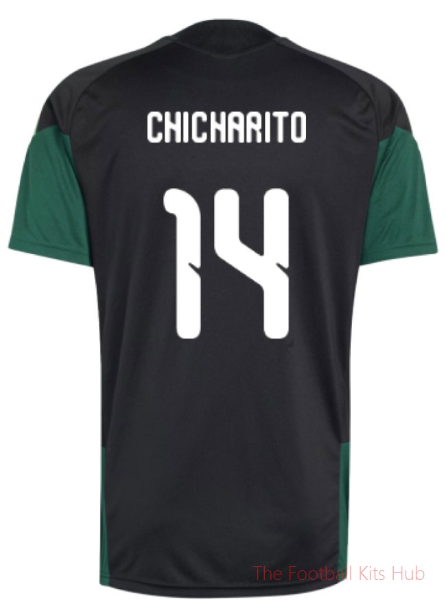[JED] 2026/27 Mexico Training Jersey (Black) (Chicharito 14)