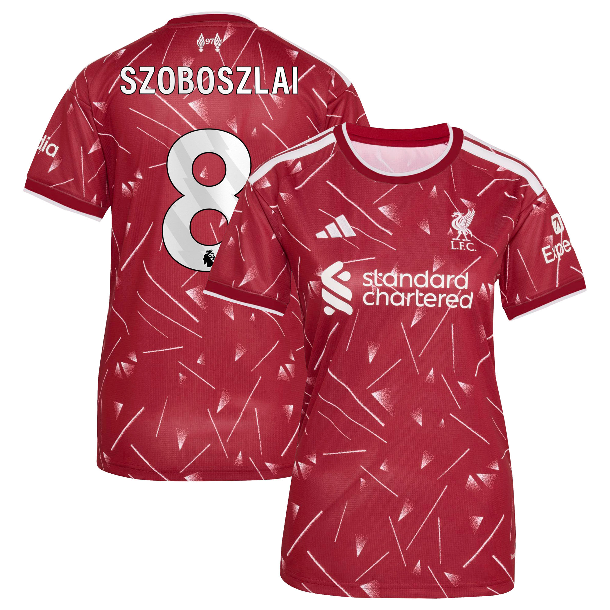 [SJH] Dominik Szoboszlai Liverpool Women's 2026/27 Home Replica Jersey - Red
