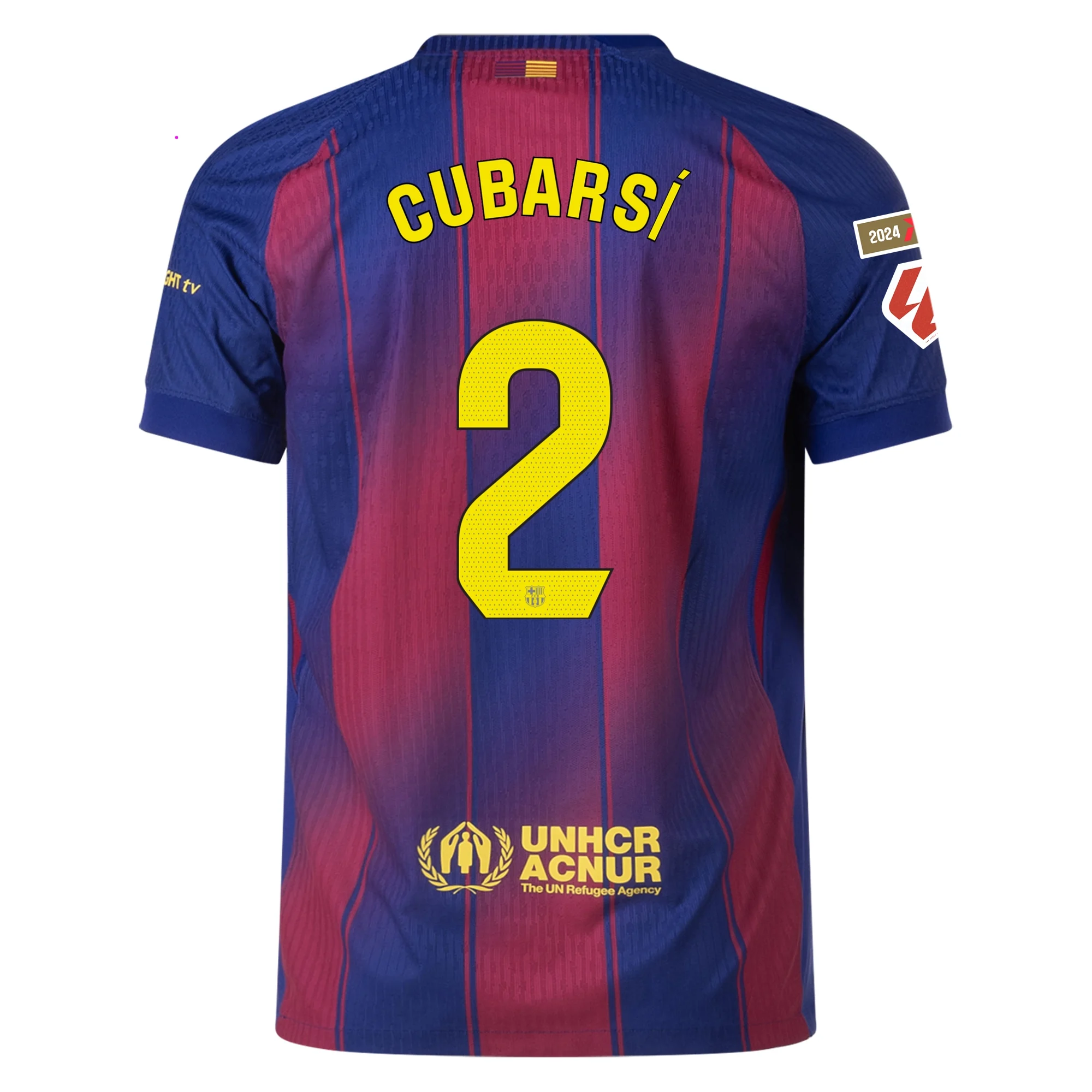 Barcelona Cubarsi 2025-2026 La  Home Jersey – Authentic Shirt