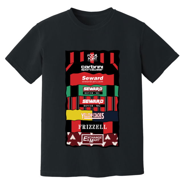 2025-2026 Bournemouth Official T-shirt - Retro Player Version - Euro